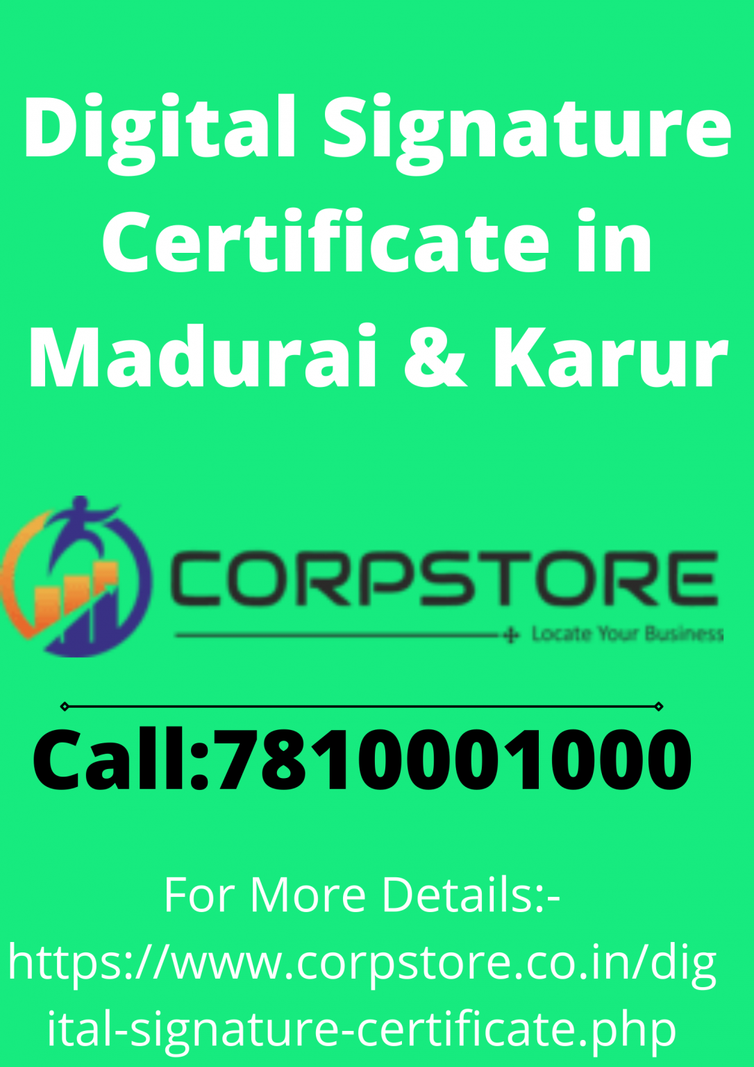Digital signature certificate in karur solubilis corporate services
